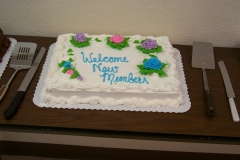 New Member Cake