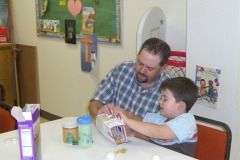 Dad's Day in the Kindergarten class